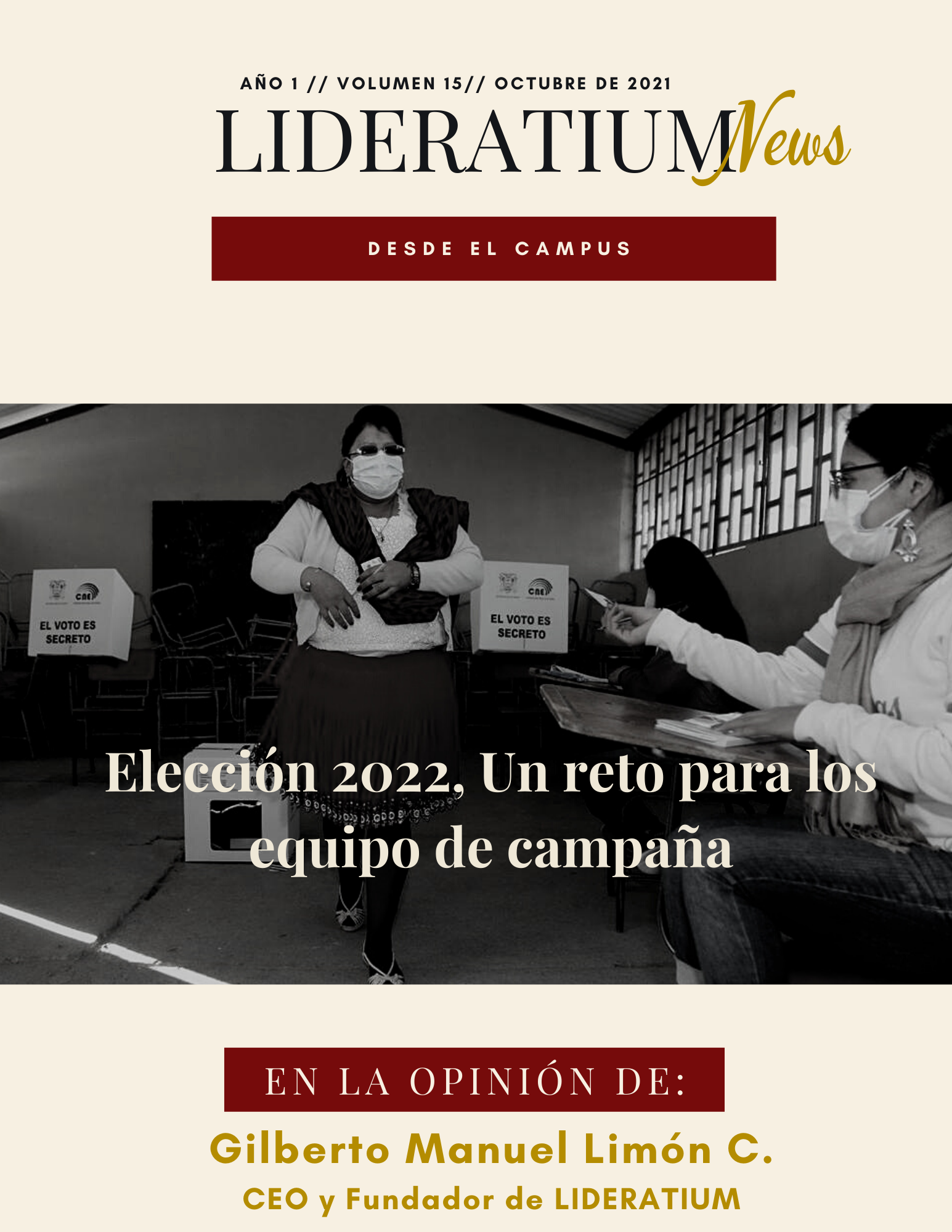 En este momento estás viendo Una campaña electoral 2022, Un reto para los equipo de campaña